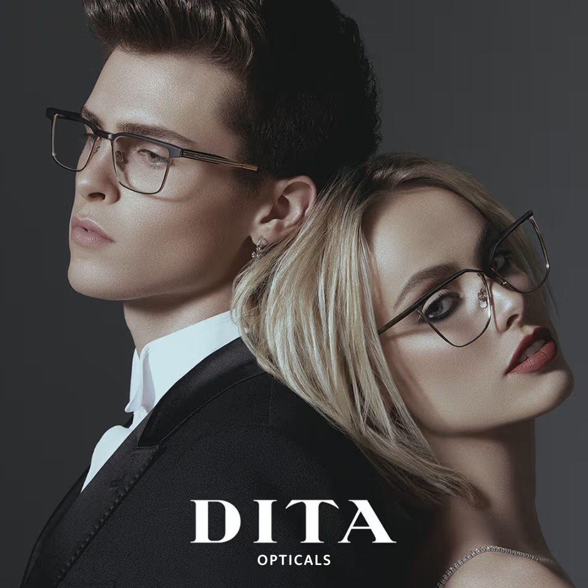 "Latest collection of Dita Eyewear frames and optical glasses for men and women, available exclusively at Optorium for affordable luxury."