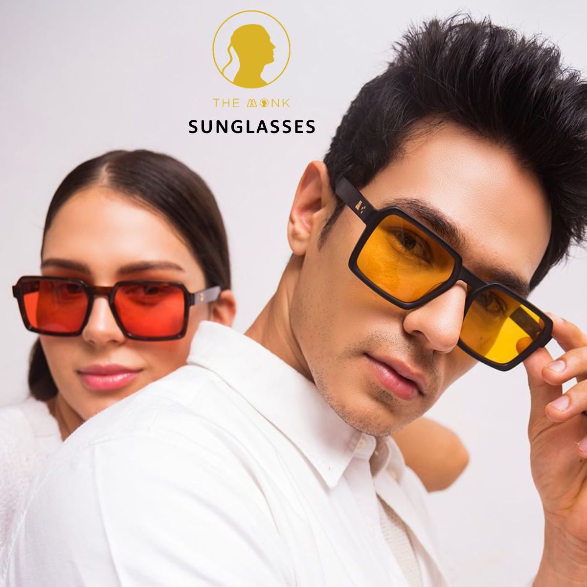 "Explore a wide selection of stylish The Monk Sunglasses at Optorium, perfect for men and women looking for sun protection with ultimate style."