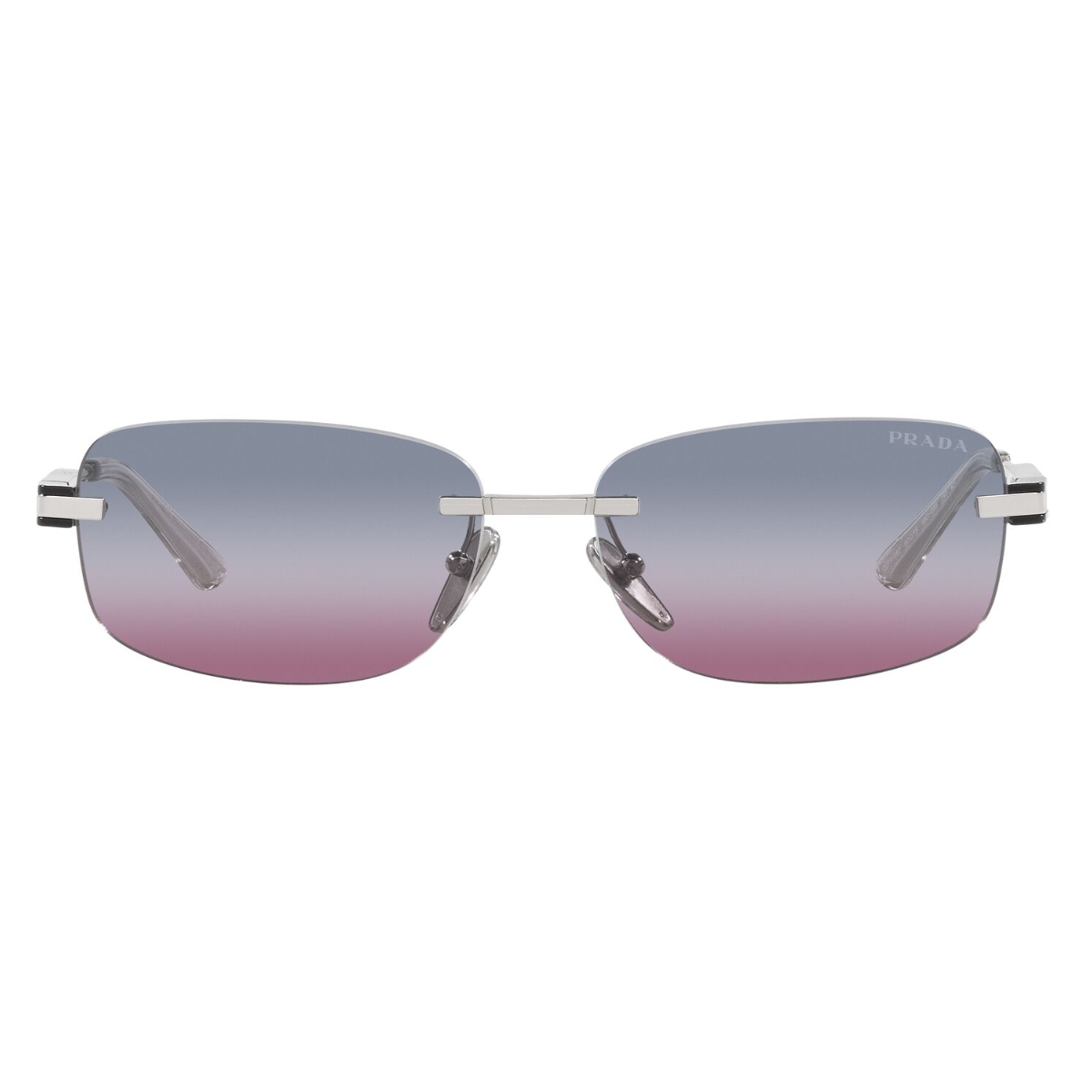 "Find your perfect pair of Prada SPR 68ZS 1BC08B sunglasses at Optorium. With aviator style suitable for both men and women, these Prada shades are the ideal accessory for any outfit."