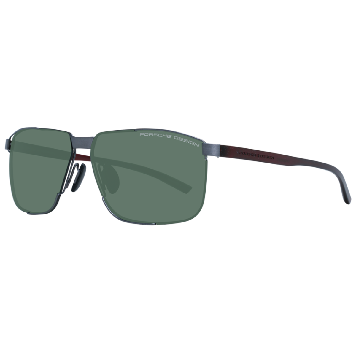 "Shop stylish Porsche Design P8680 Sunglasses at Optorium: Rectangular frame, mirror grey lenses, trendy and polarized for a bold look. optorium"