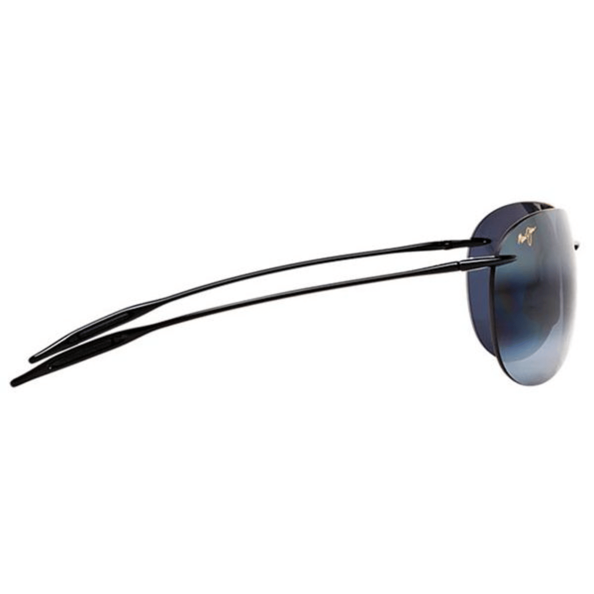 "Unisex Maui Jim SUGAR BEACH 421 26 rimless aviator sunglasses, lightweight and stylish at Optorium"