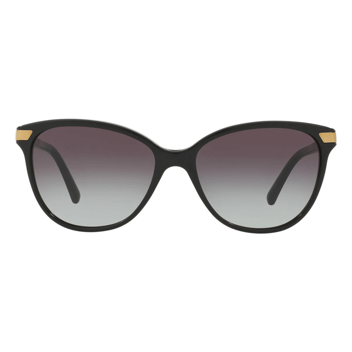 "Shop the latest women's Burberry BE4216 30018G grey cat-eye sunglasses at Optorium, showcasing the perfect blend of luxury and functionality with polarized lenses for superior eye protection."