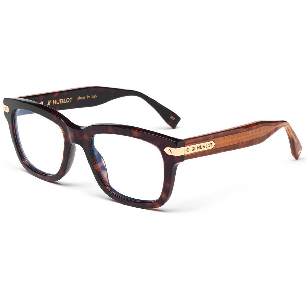 "Buy Hublot H0480 Havana Eyewear Frame For Men And Women At Optorium"