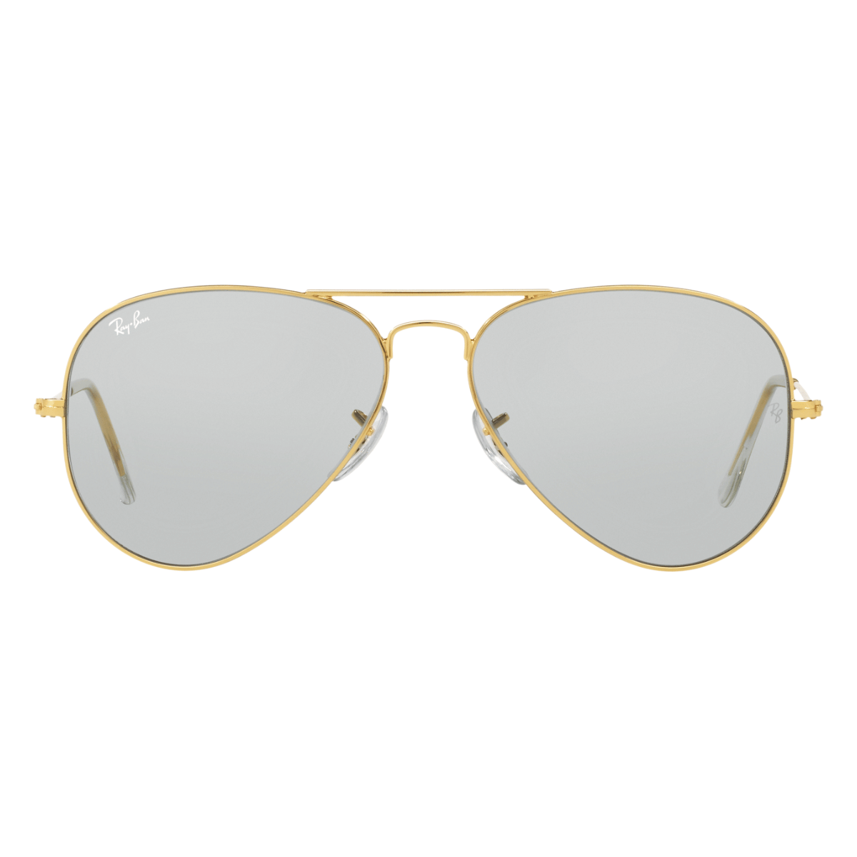 "Stylish Ray-Ban Aviator Sunglasses RB 3025 L1744 in gold | Optorium"