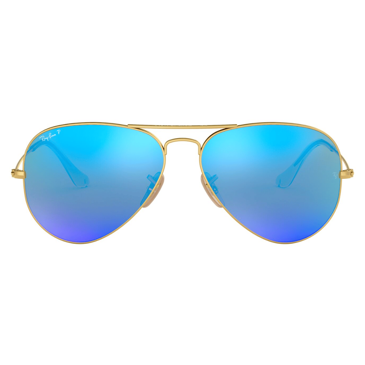 "Ray-Ban RB3025 112/4L 58-14 Aviator Sunglasses: Get your brand new pair today at Optorium. Choose from colors like brown mirror gold, green mirror silver, brown mirror pink, and crystal green mirror. Elevate your style with iconic Ray-Ban shades."