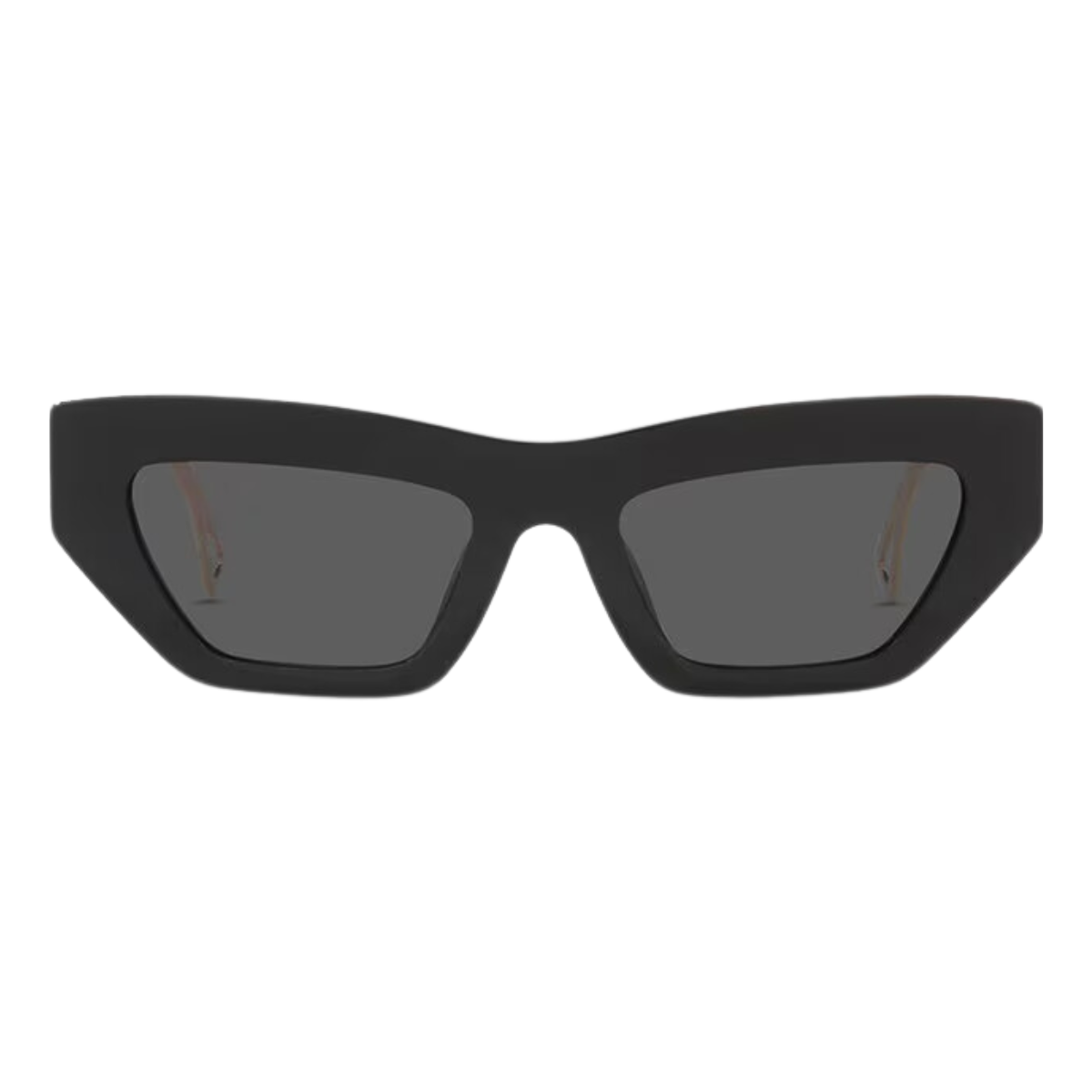 "Versace 4432U GB1/87 women's sunglasses: cat eye design, full frame, gold temple accents. Shop the latest luxury eyewear at optorium."