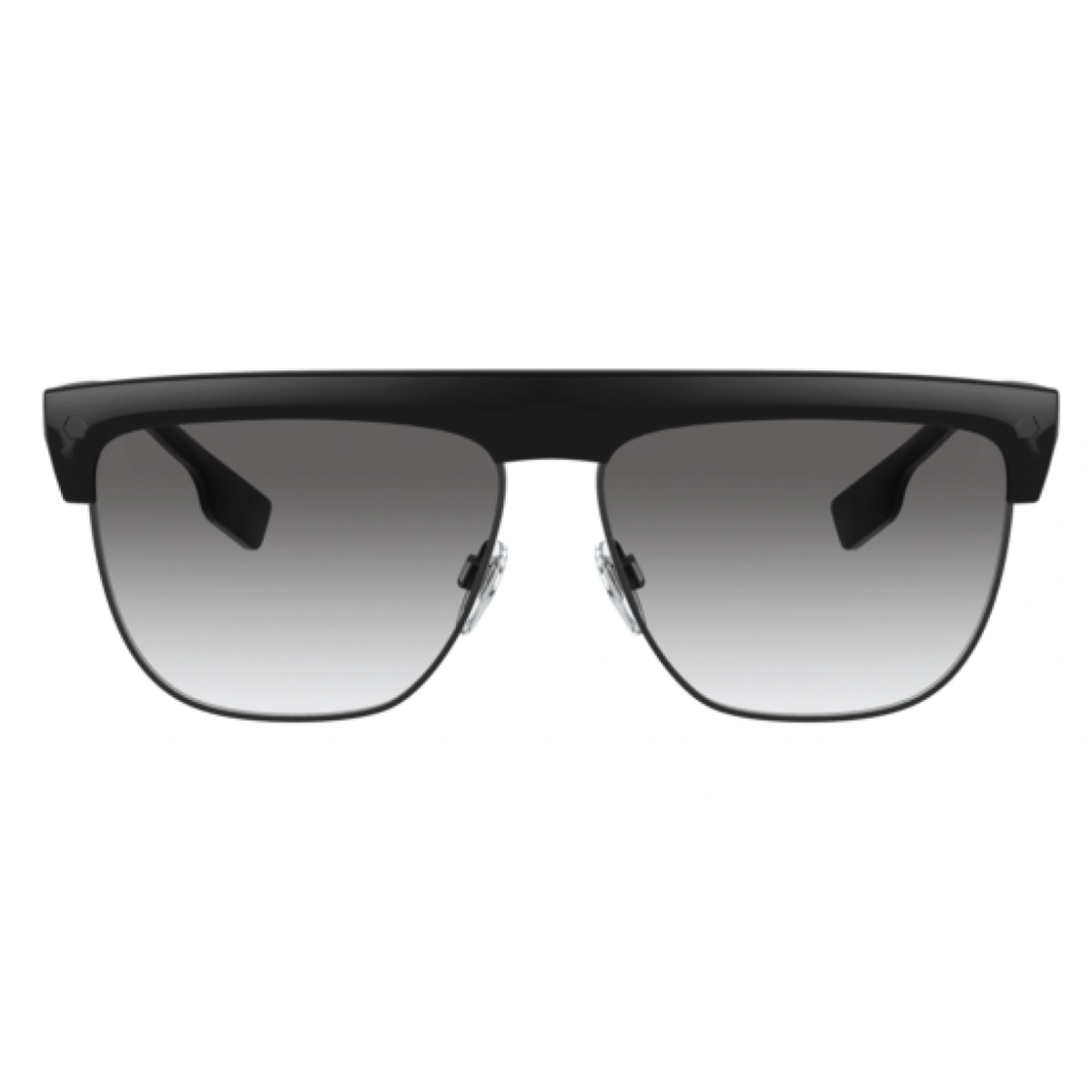 "Find the perfect pair of Burberry BE4325 300111 polarized sunglasses for men at Optorium: Stylish square-shaped shades combining fashion and functionality."