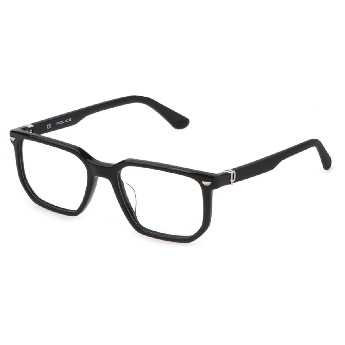 "Shop Online Police VPLF75K Black Eyewear Frame For Men's At Optorium"