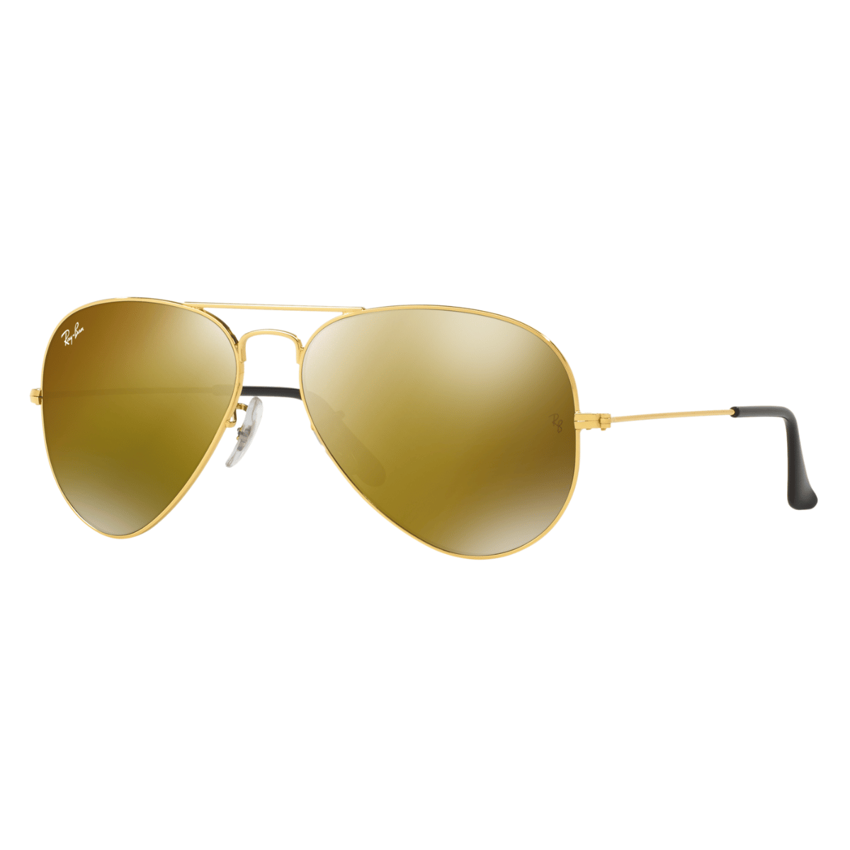 "Shop Ray-Ban Aviator Mirror Sunglasses: Update your look with iconic RB3025I W3276 58 Gold Green Mirror Gold sunglasses for men and women. Classic pilot frame in gold with green mirror gold lenses, perfect for any occasion."