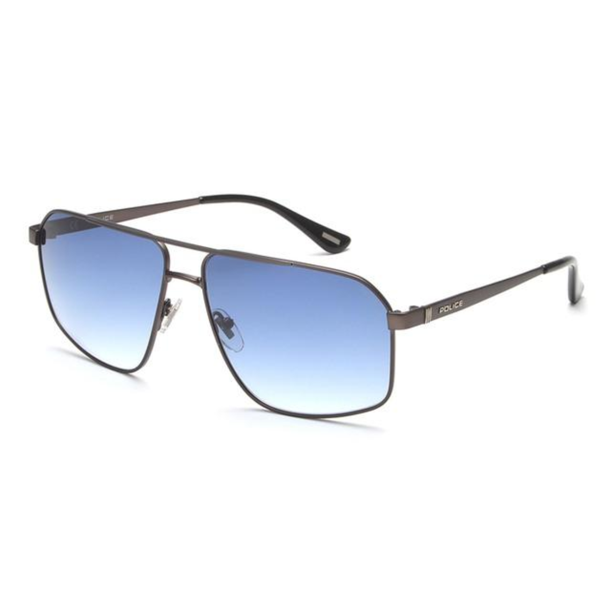 "Shop Online Police SPLL44K 0I87 Metal Sunglass For Men's At Optorium"