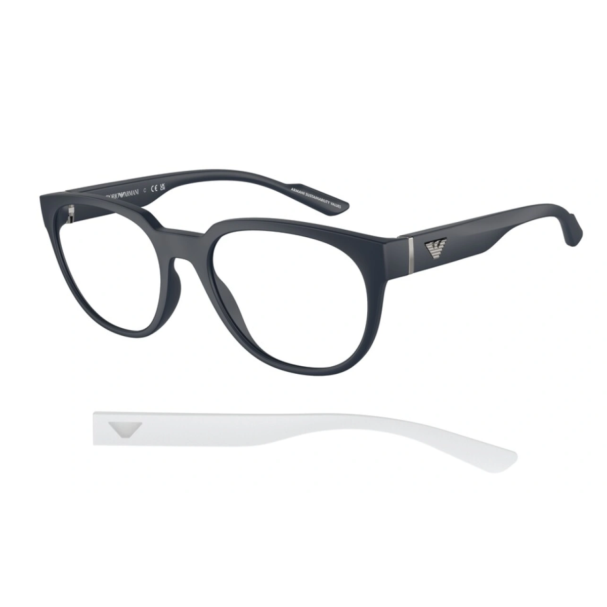 "Shop Online Emporio Armani 3224 5088 Black Eye Sight Frame For Men's At Optorium"