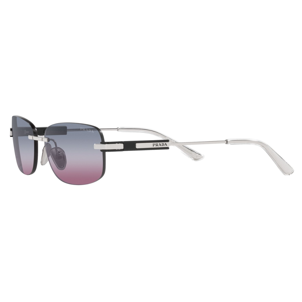 "Upgrade your eyewear with Prada SPR 68ZS 1BC08B sunglasses from Optorium. These aviator-style shades cater to both men and women, perfect for all occasions."