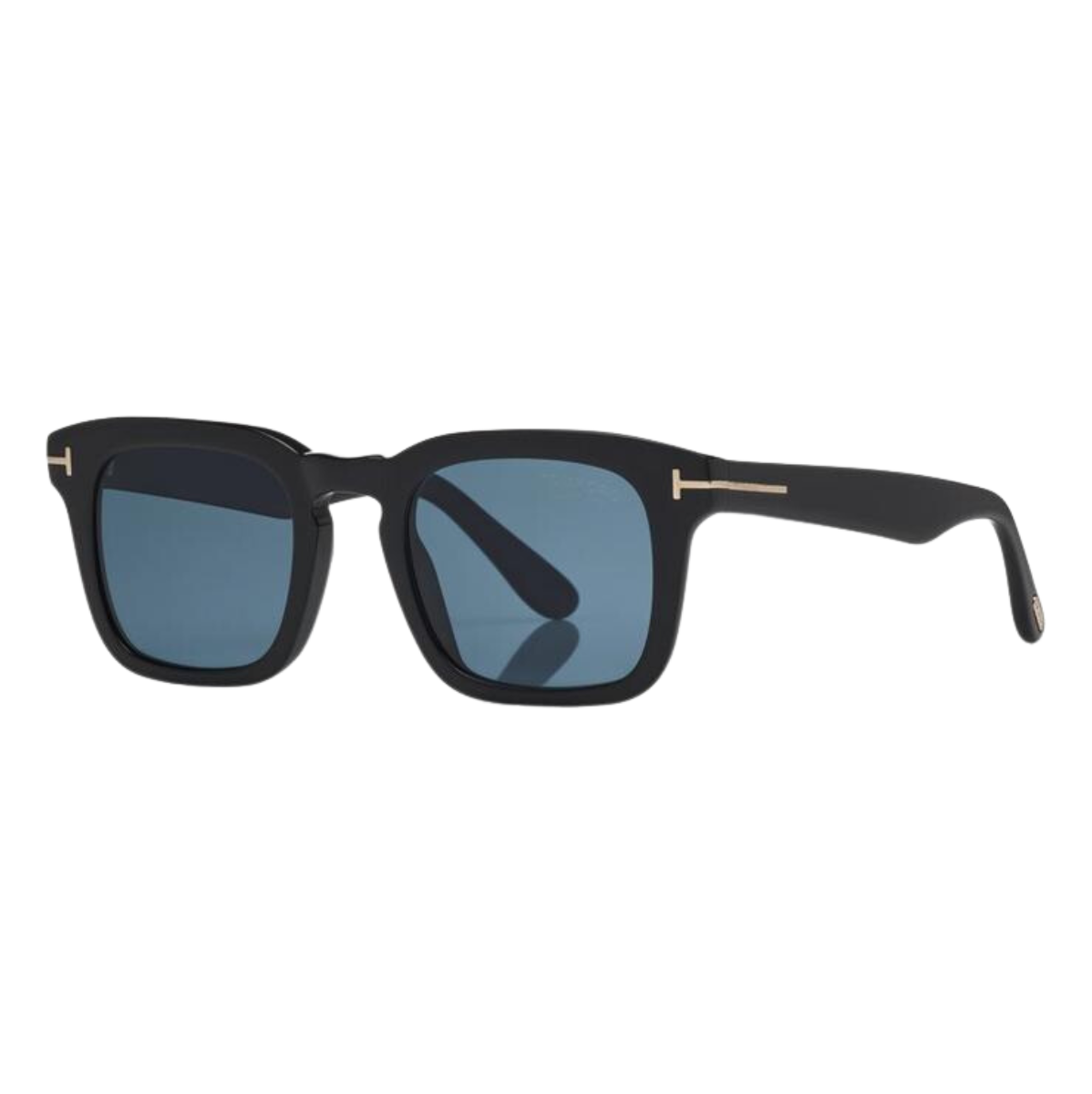 "Tom Ford 751 unisex sunglasses featuring square-shaped acetate frames and polycarbonate lenses in light green and light blue, with temple options in both Havana and black, adding a touch of sophistication to any wardrobe."