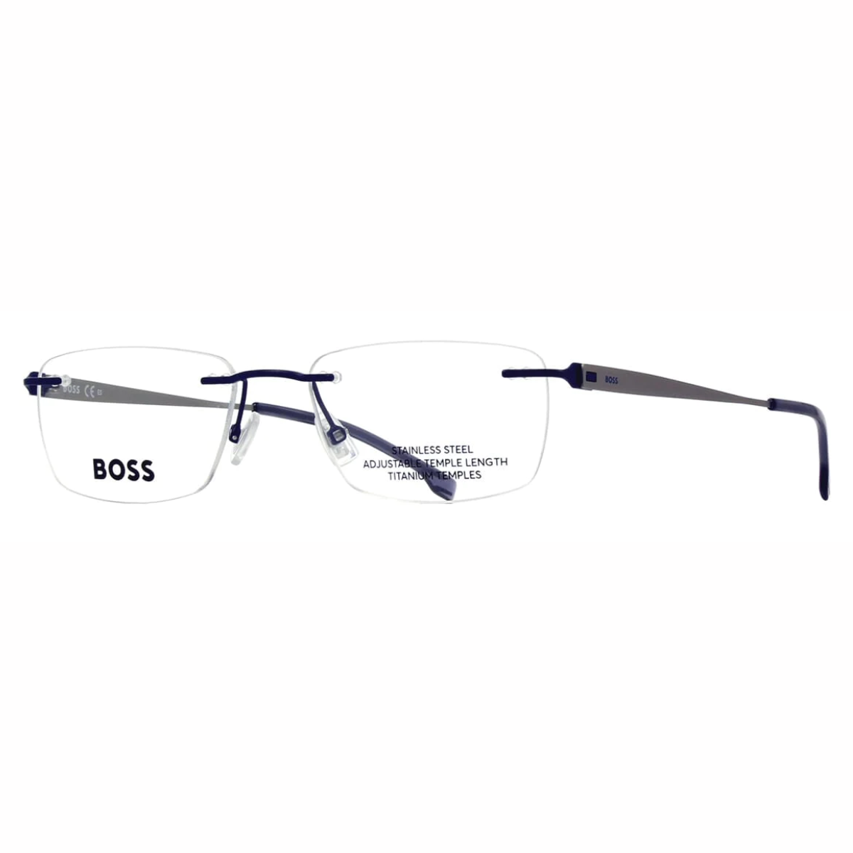 "Shop Online Boss 1423 8HT Metal Eye Glasses Frame For Men And Women At Optorium"