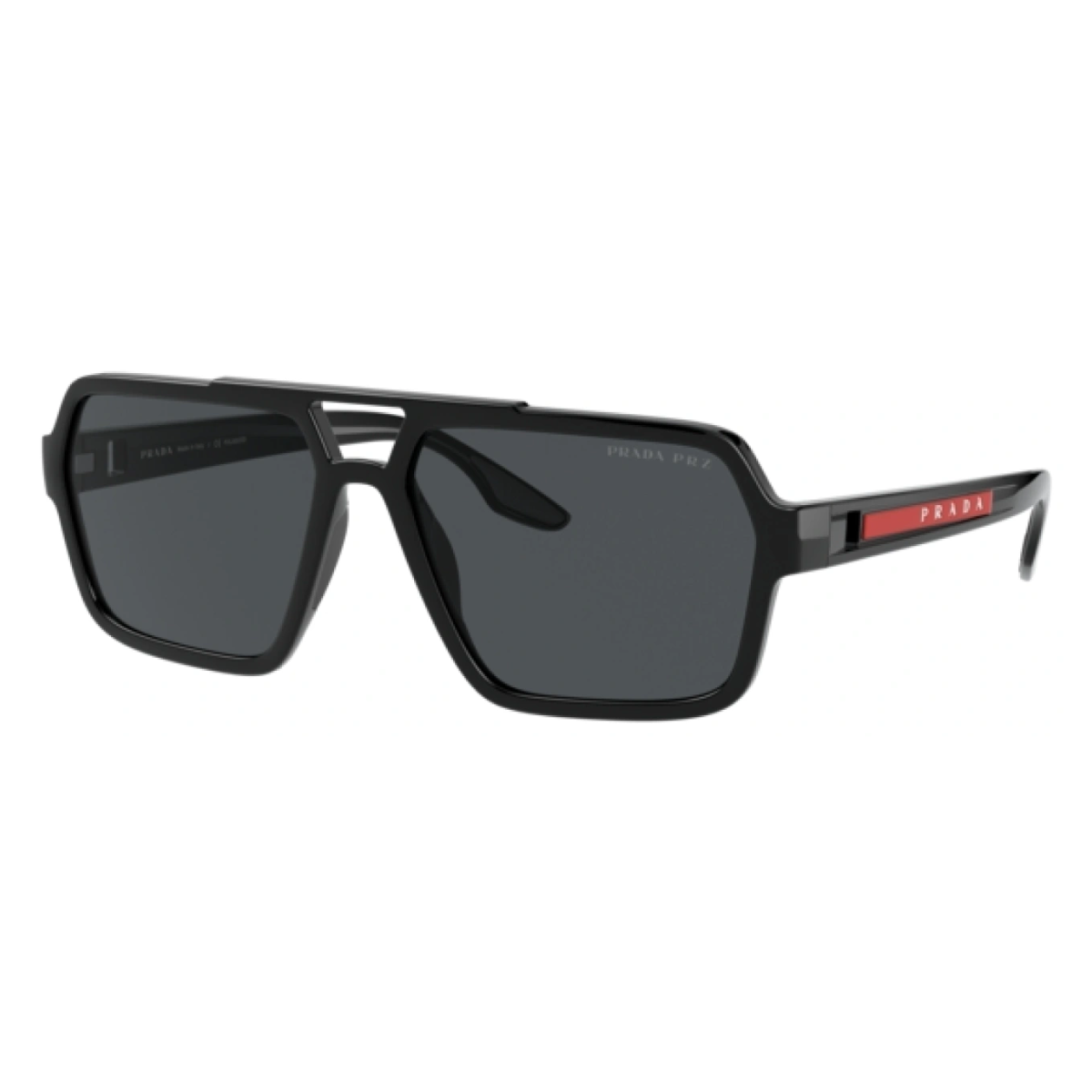 "Shop Prada SPS 01X 1AB-02G square sunglasses for men at Optorium. Enhance your look with these stylish and high-quality shades, perfect for both men and women. Free shipping available!"