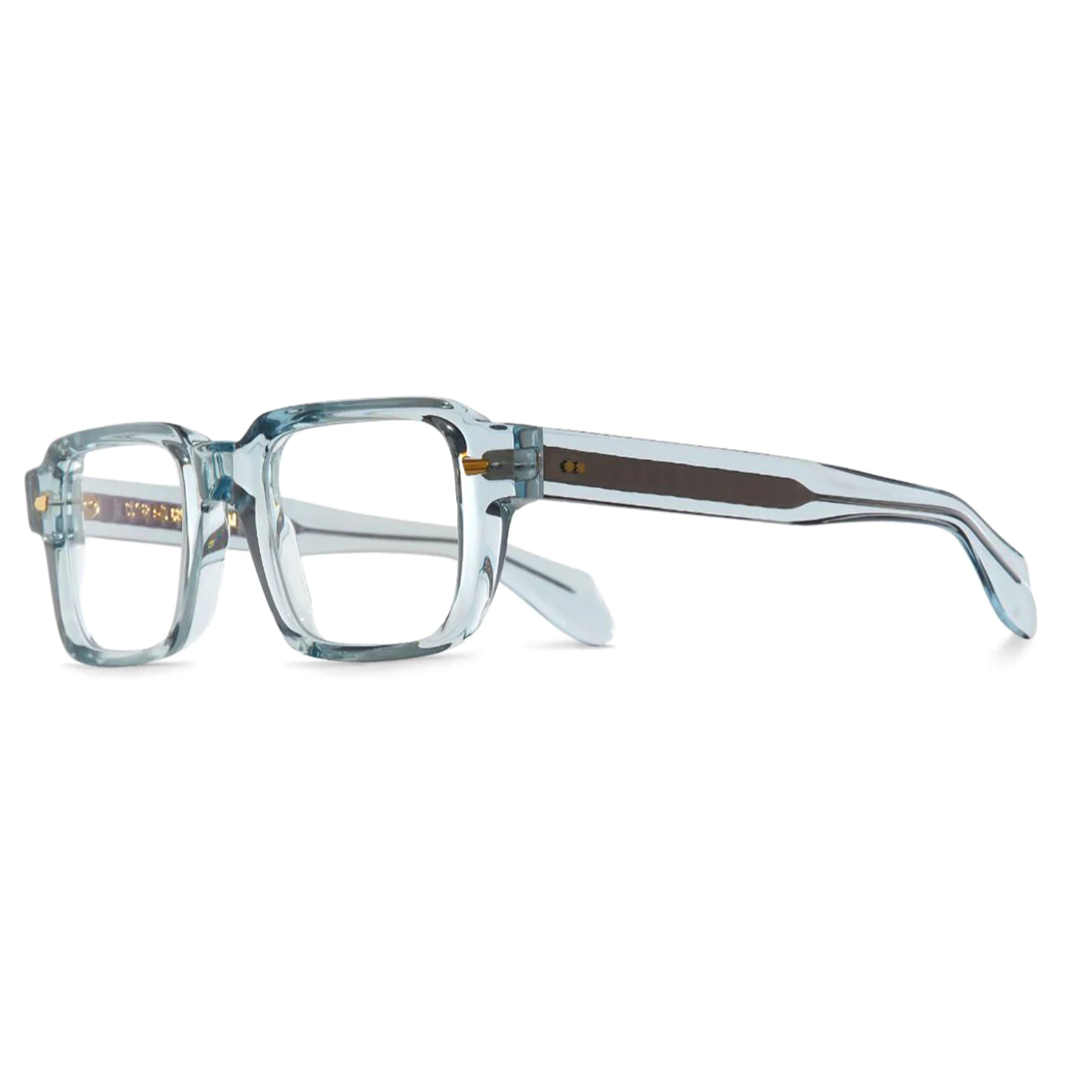 "Shop Online Cutler & Gross 1393 04 Blue Transparent Frame For Men And Women At Optorium"