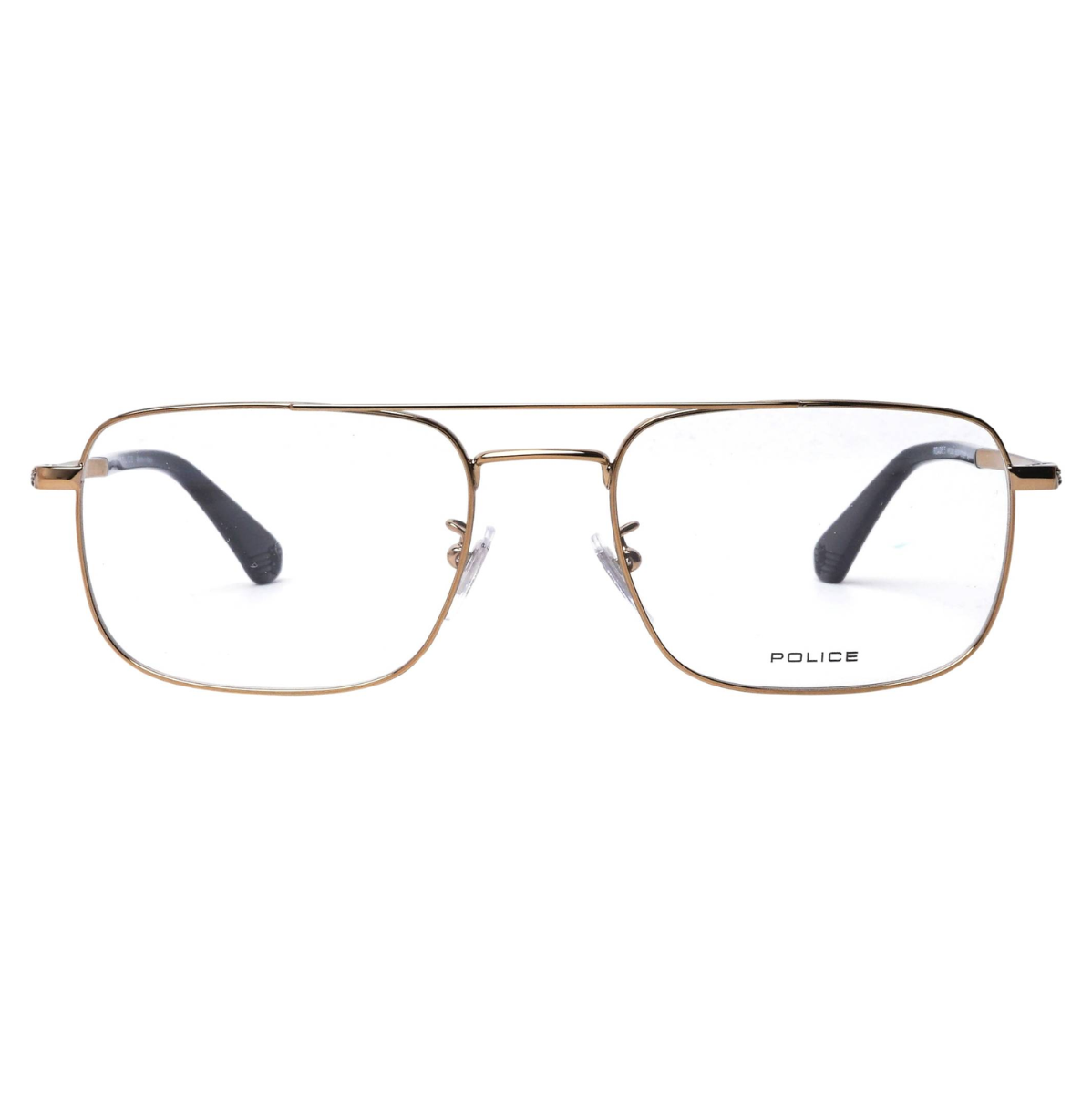 "Buy Online Police VPLD95K Men's Rectangle Frame - Light Weight, Stylish Eyewear at Optorium"