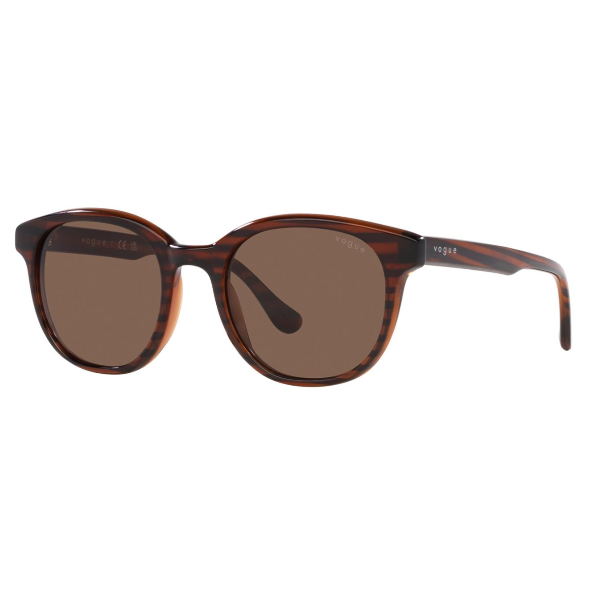 "Stylish Vogue Sunglass 5494 257173 Brown Lens Sunglasses For Women's At Optorium"