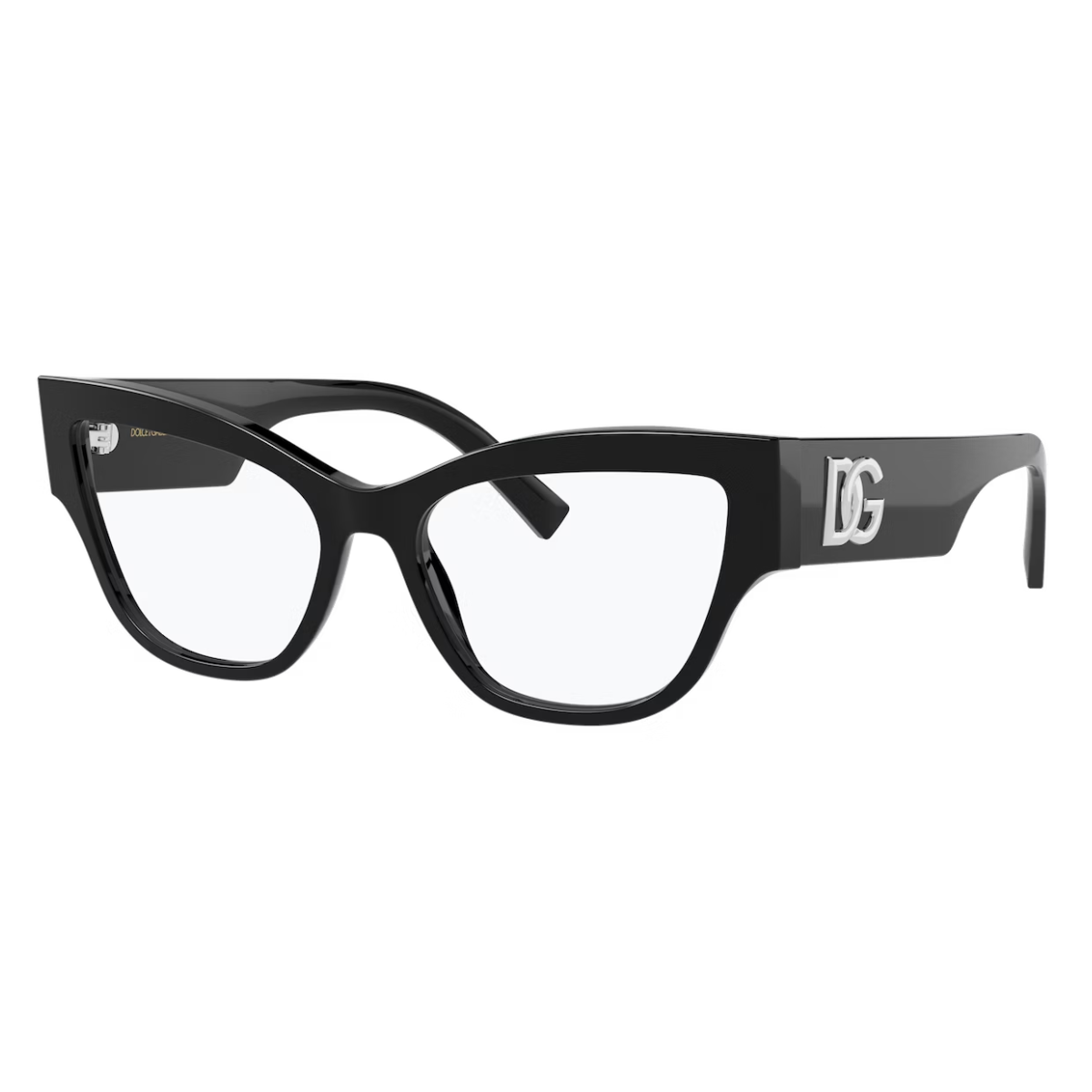 "Shop Stylish Dolce & Gabbana 3378 501 Black Cat Eye Eyewear Frame For Women's At Optorium"
