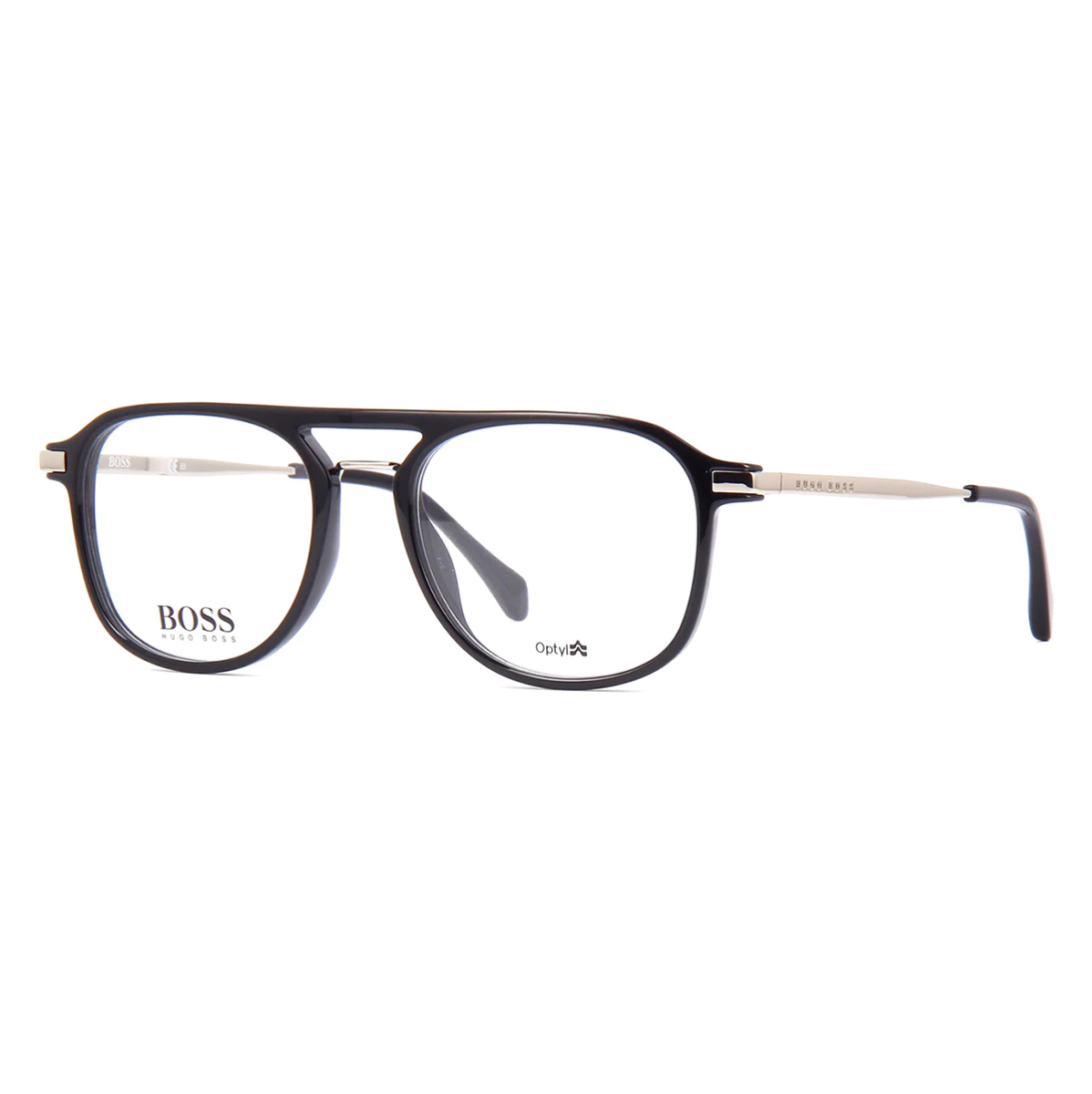 "Shop Online Boss 1092 807 Black Eyewear Frame For Men's At Optorium"