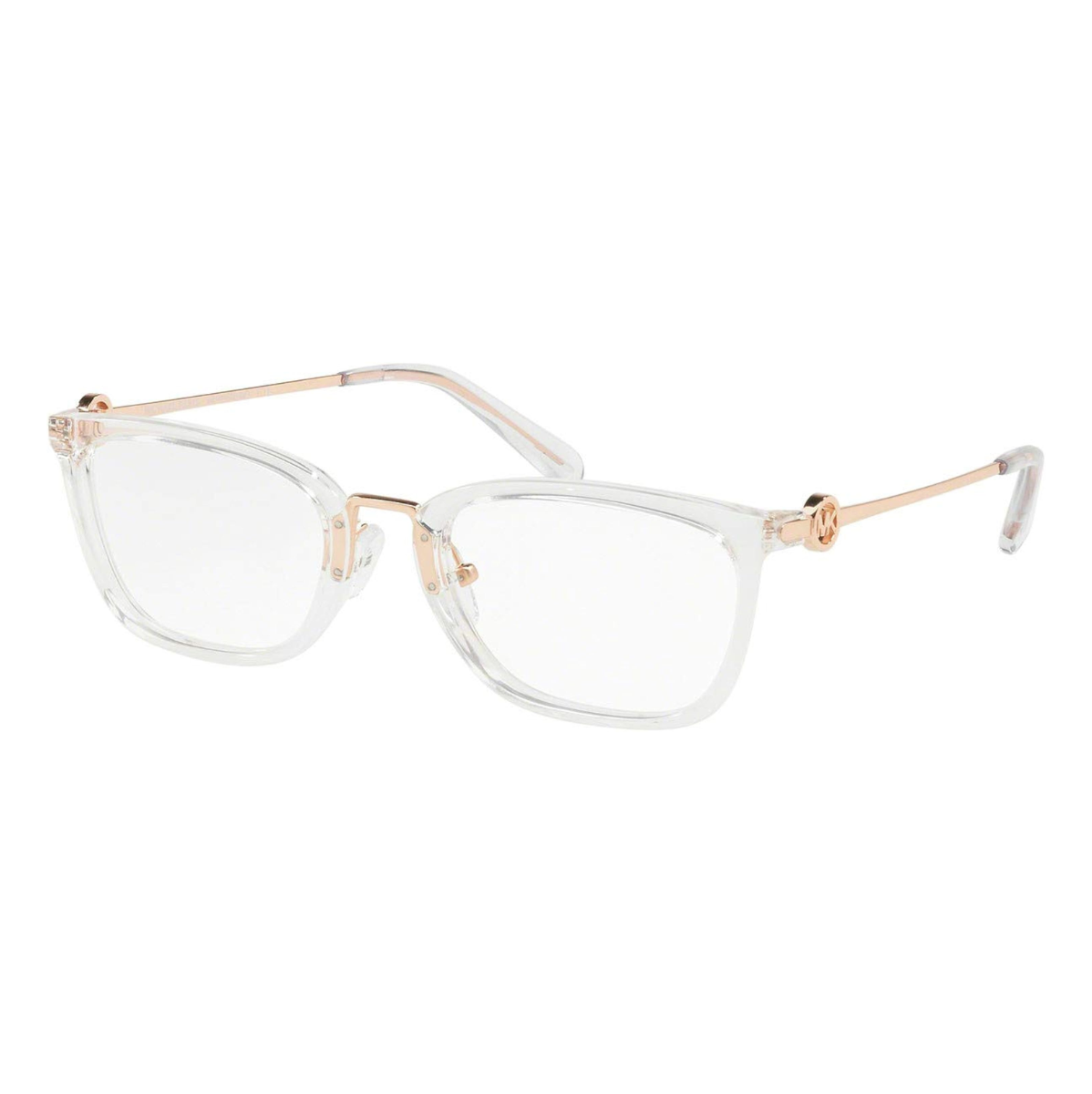 "Shop online for Michael Kors 4054 3005 rectangle eyewear frame for women at Optorium - stylish glasses"