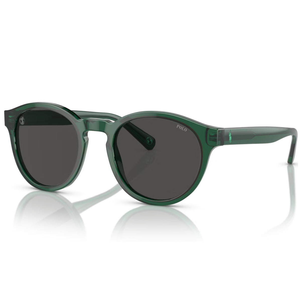 " Shop the latest Ralph Lauren Polo PH4192 sunglasses at Optorium! Non-polarized, black frames with grey and light blue lenses for ultimate style."