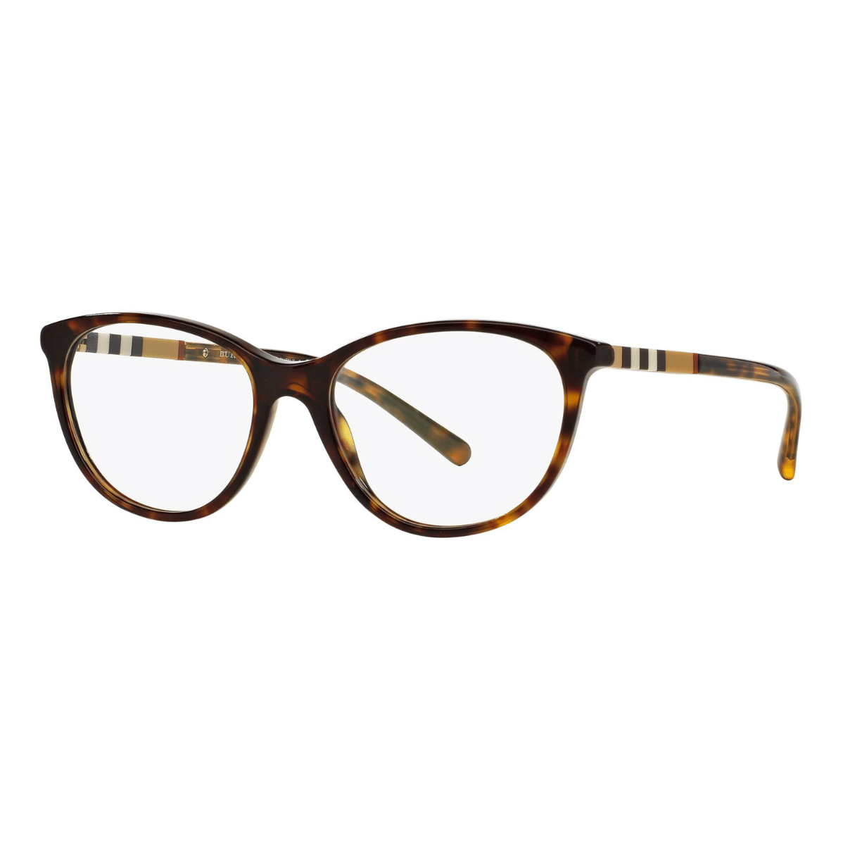 "Cat eye styled Burberry 2205 3002 Optical Frame crafted from acetate material, featuring a sleek and timeless design available at Optorium online store."