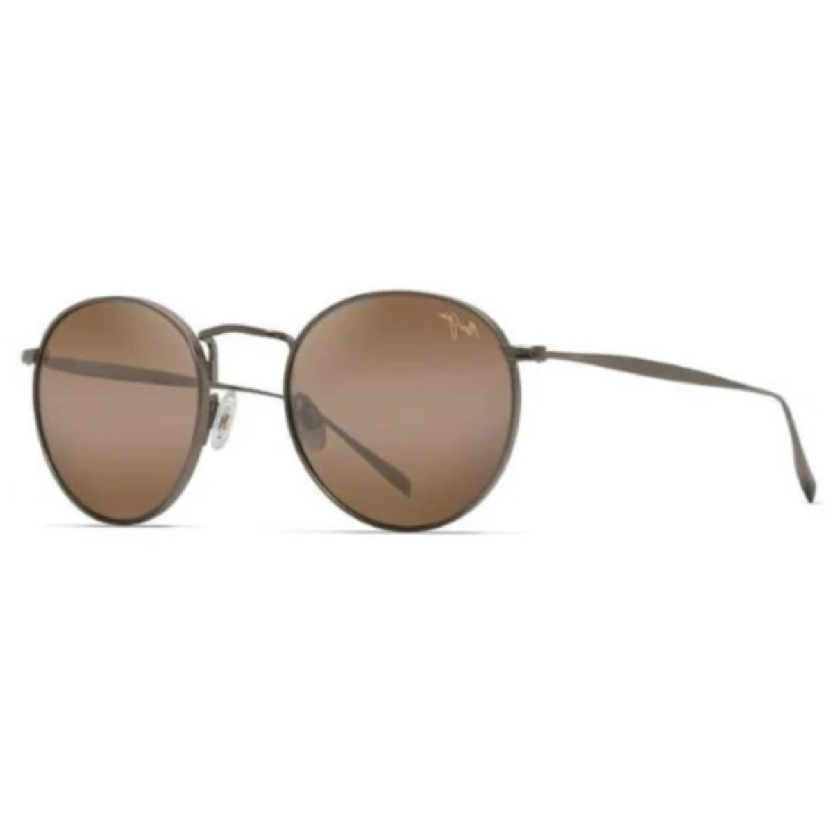 "Find stylish Maui Jim 544N round polarized metal sunglasses for men at Optorium - buy online"