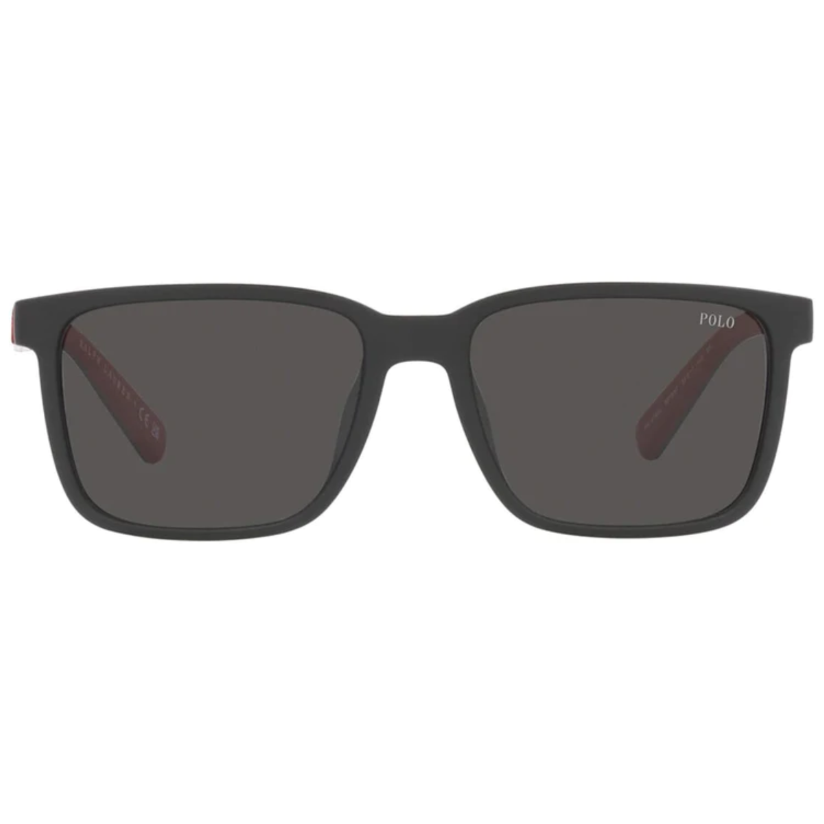 "Stylish Ralph Lauren Polo 4189U Sunglasses for Men at Optorium. Square-shaped with full acetate frame, light yellow and light grey lenses."