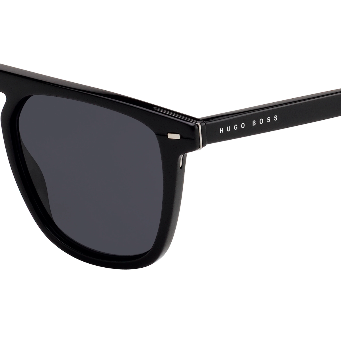 "Buy Stylish Hugo Boss 1127/S 807/IR Black Aviator Sunglass For Men's At Optorium"