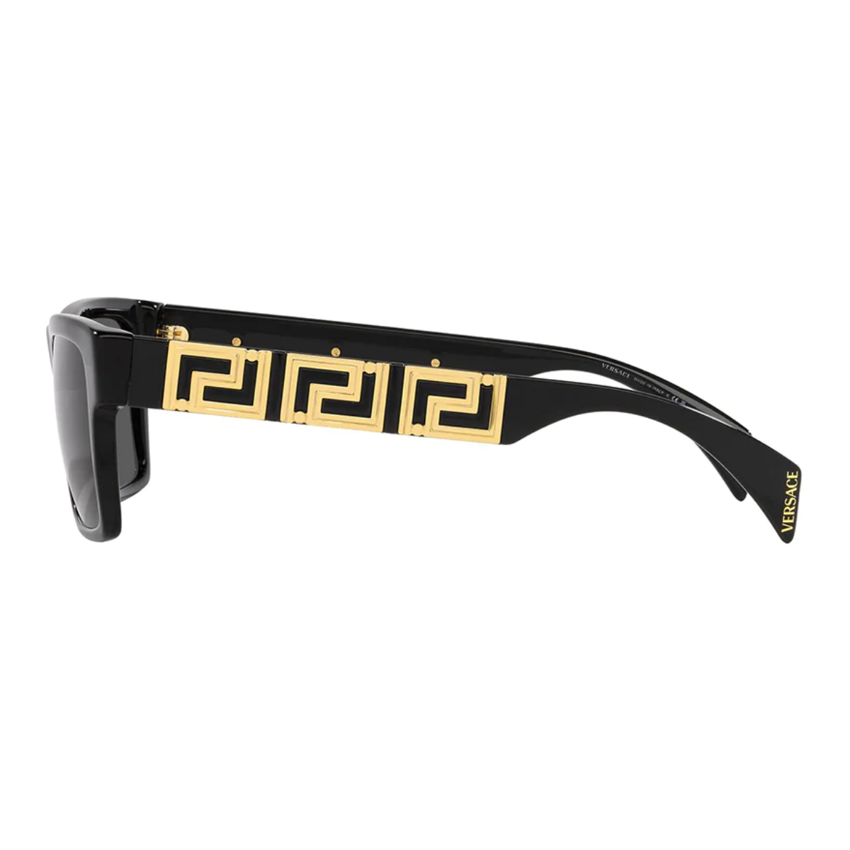 "Display of Versace 4445 108/87 54 men's sunglasses with emphasis on the luxurious design and craftsmanship, part of Optorium's exclusive collection of designer shades. at optorium"