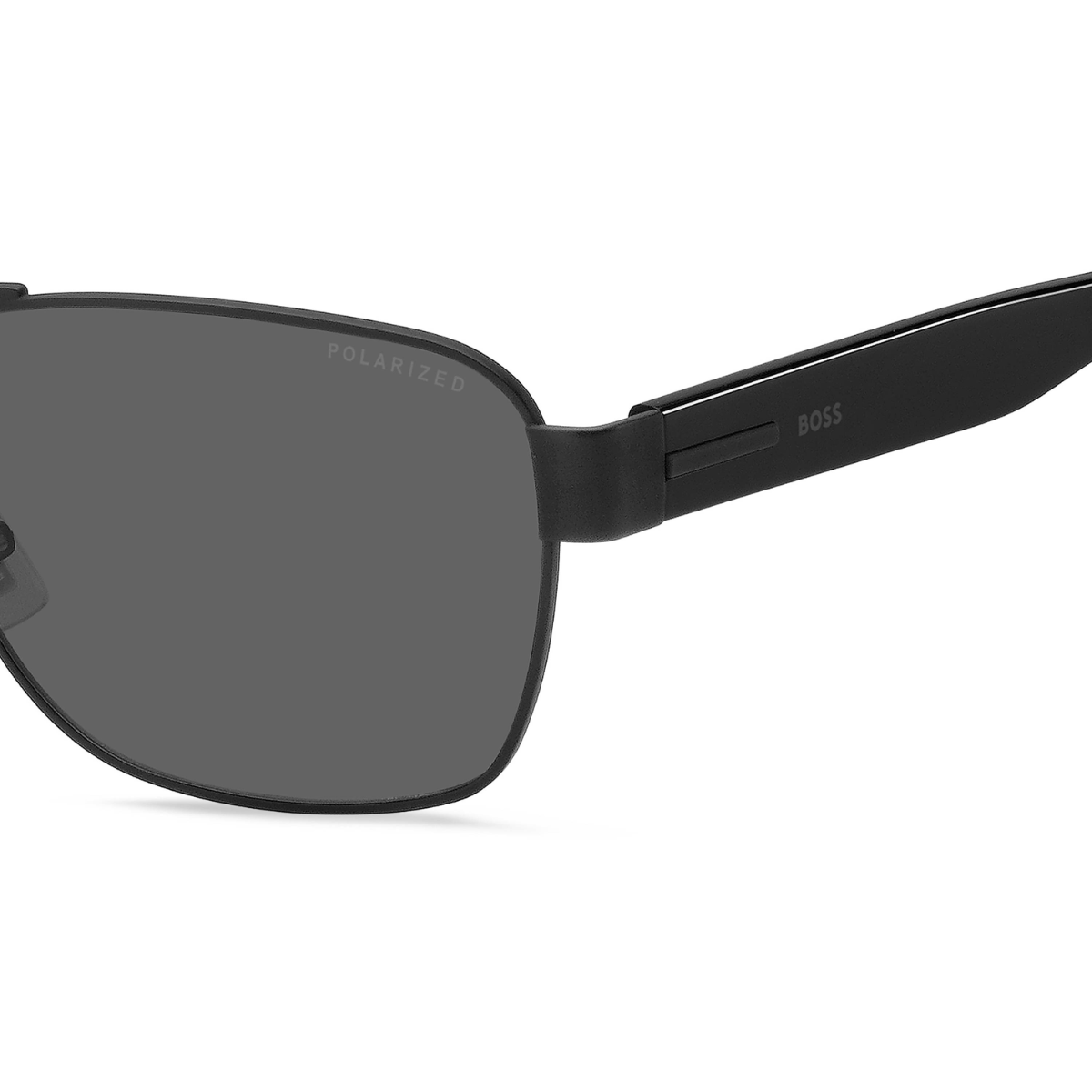 Shop Boss 1441/S 807 M9 Metal Polarized Black Sunglass For Men's At Optorium"