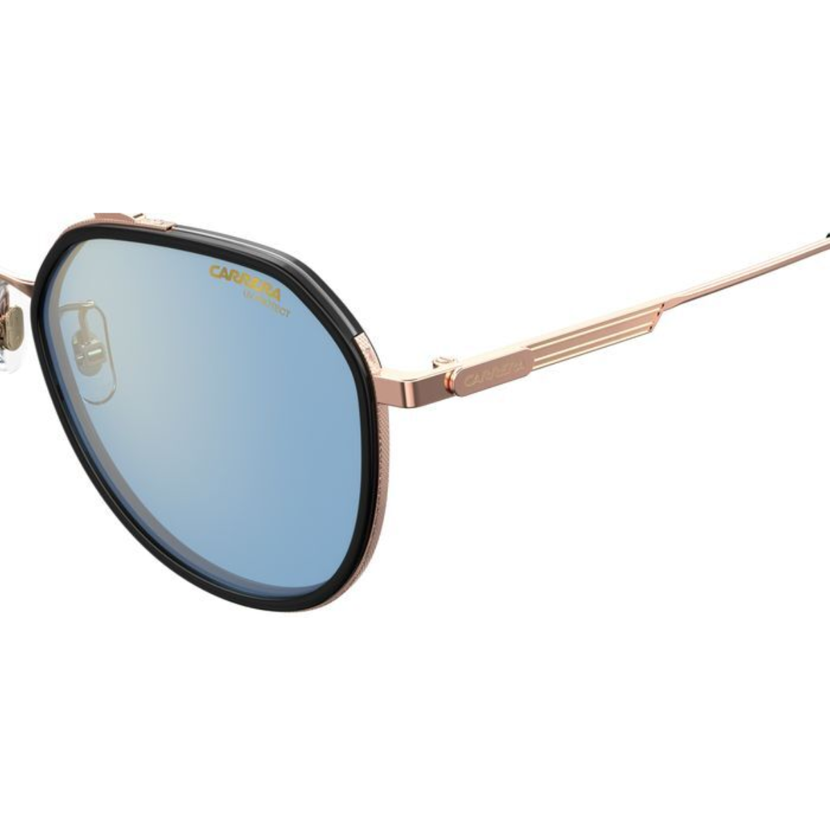 "Buy Online Carrera 1028/GS 26S/2Y Rose Gold Sunglass At Optorium"