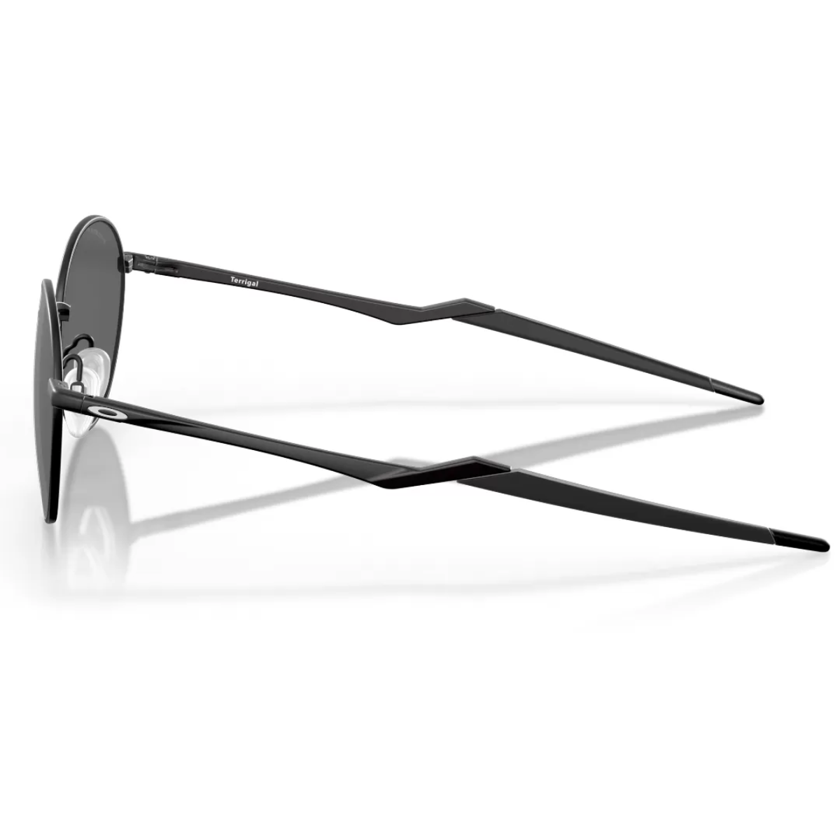 "Shop and buy online Oakley 4146 01 round men's sunglasses at Optorium"