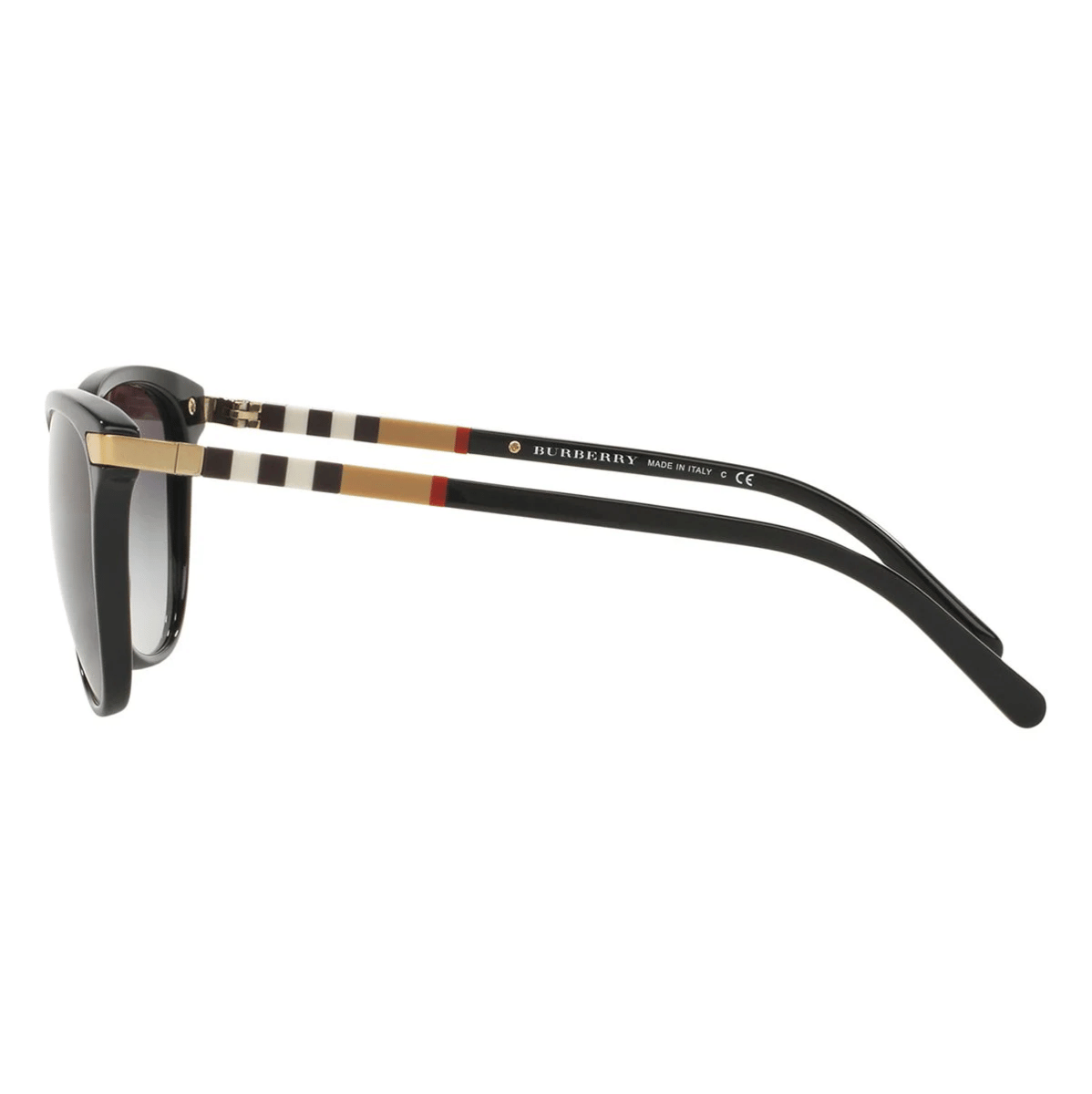"Burberry BE4216 30018G Cat-eye Sunglasses in grey, designed for women and featuring polarized lenses, available at Optorium with attractive deals on premium brands."