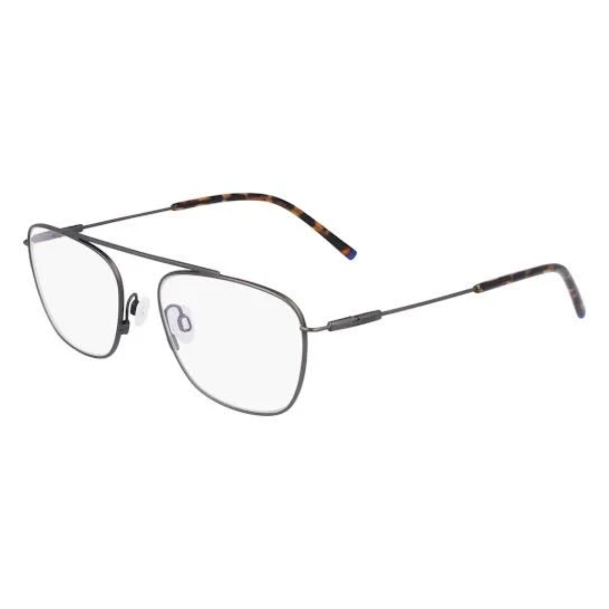 "Zeiss Frame 22100 070  Metal Aviator Frame For Men's At Optorium"