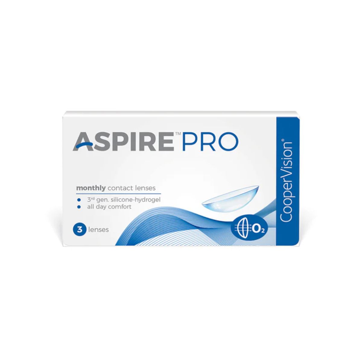 Aspire Pro Monthly Disposable (3 Lens Pack)