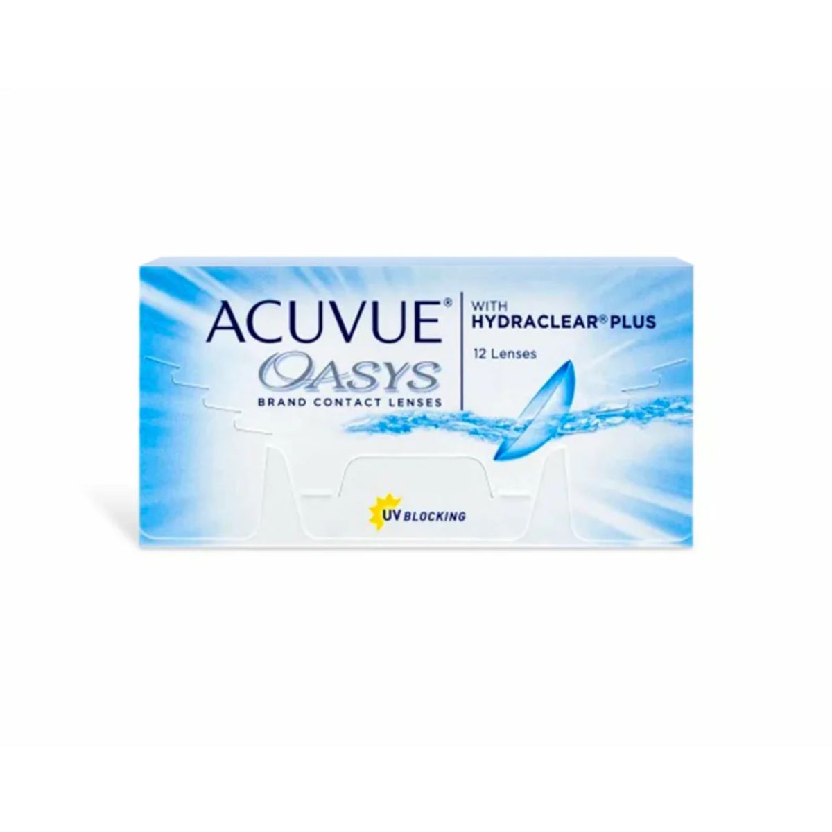 "Buy Acuvue Oasys With Hydraclear Plus Contact Lenses - 12 Pack Optorium"