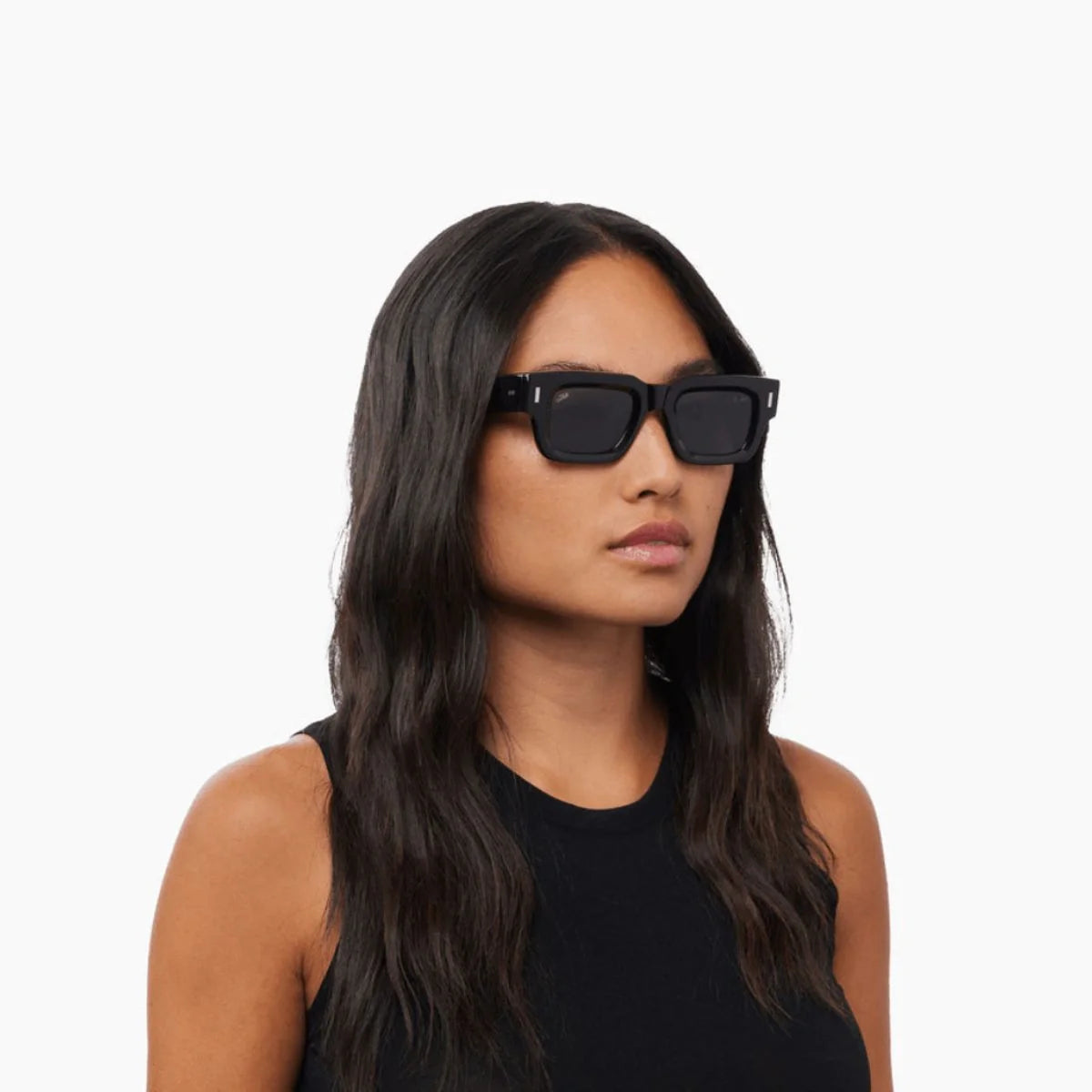 Trendy AKILA sunglasses unisex from the AKILA sunglasses new collection showcasing Akila ARES Sunglass 2125 01 01, bold black color sunglass frame, luxury AKILA designer sunglasses and AKILA sunglasses for men and women optorium
