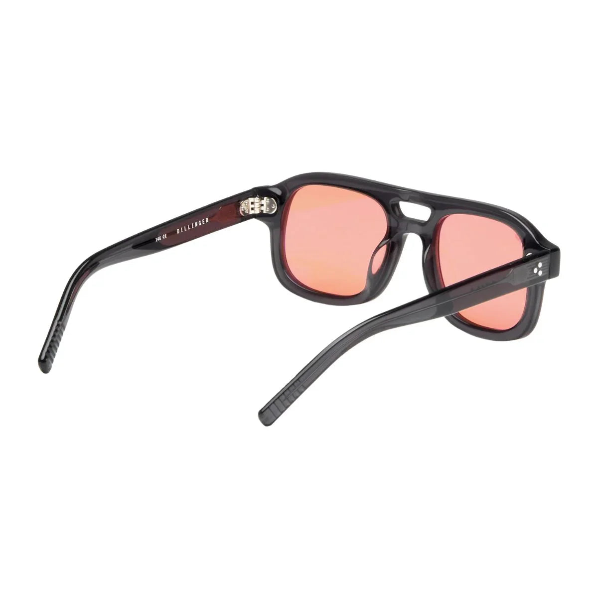 Discover Akila Dillinger sunglasses in Onyx Apricot colorway, high end designer sunglasses and premium sunglasses with UV protection, stylish mens sunglasses and womens sunglasses online at optorium.