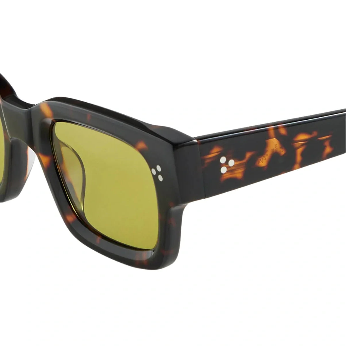 Akila Syndicate sunglasses A 2402 94 34 olive lens with Havana full frame sunglasses at Optorium India