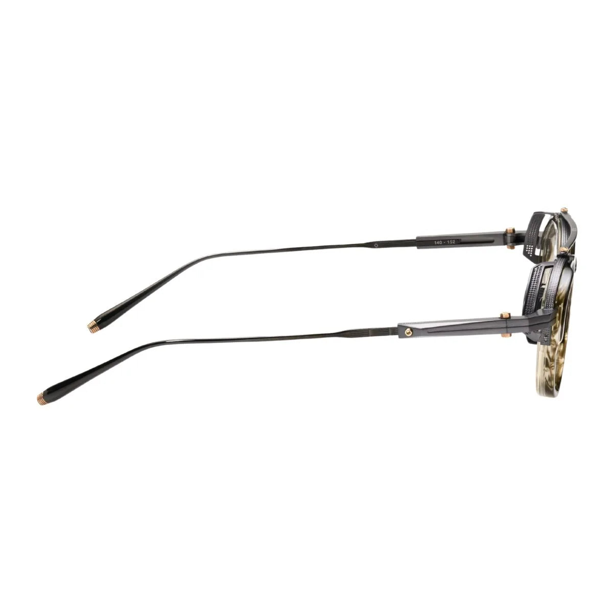 Trendy Akoni eyeglasses AKX-512C BLK-TRT, sophisticated Akoni frames with green optical finish, unisex Akoni eyewear, luxury Akoni glasses and durable optical spectacles at Optorium.