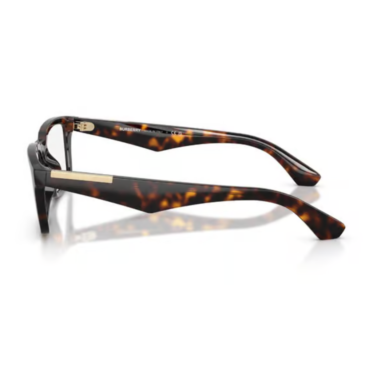 Branded Burberry BE2428U men prescription-ready eyeglass frame in Dark Havana colorway – Optorium.