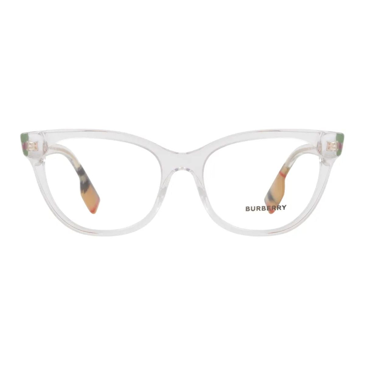 "Burberry B2375 Cat-Eye frames in transparent acetate for women | Available at Optorium"