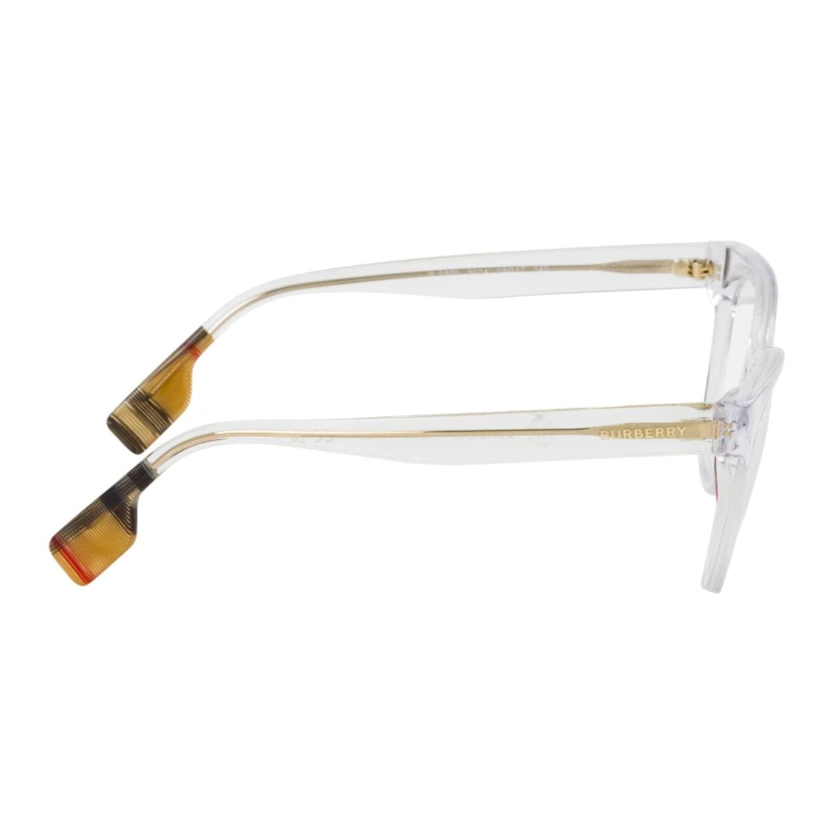 "Burberry B2375 cat-eye optical frames in transparent acetate for women | Available At Optorium"