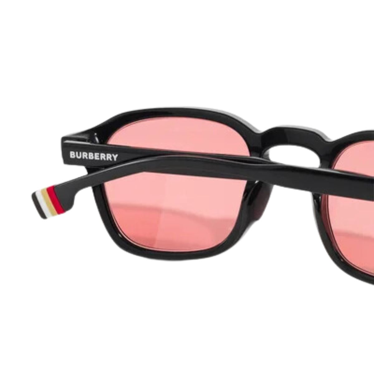 "E-commerce shopping page featuring Burberry 4378-U 3001/84 unisex sunglasses, highlighting the best deals, free shipping, and how they perfect any look for both men and women."