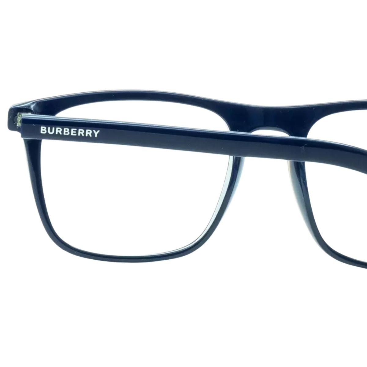 Burberry eyewear for men—navy blue B 2340 3799 frame, best-selling stylish optical glasses. Shop men's designer glasses nearby at optorium.