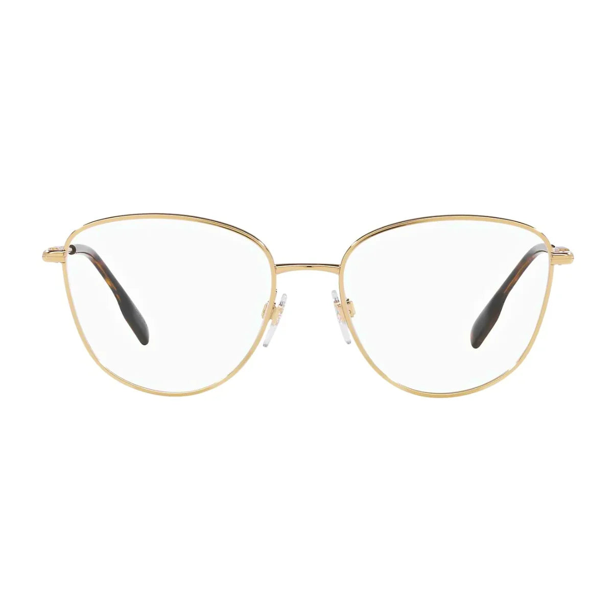 Burberry B 1376 1340 cat-eye gold-frame eyeglasses for women at Optorium