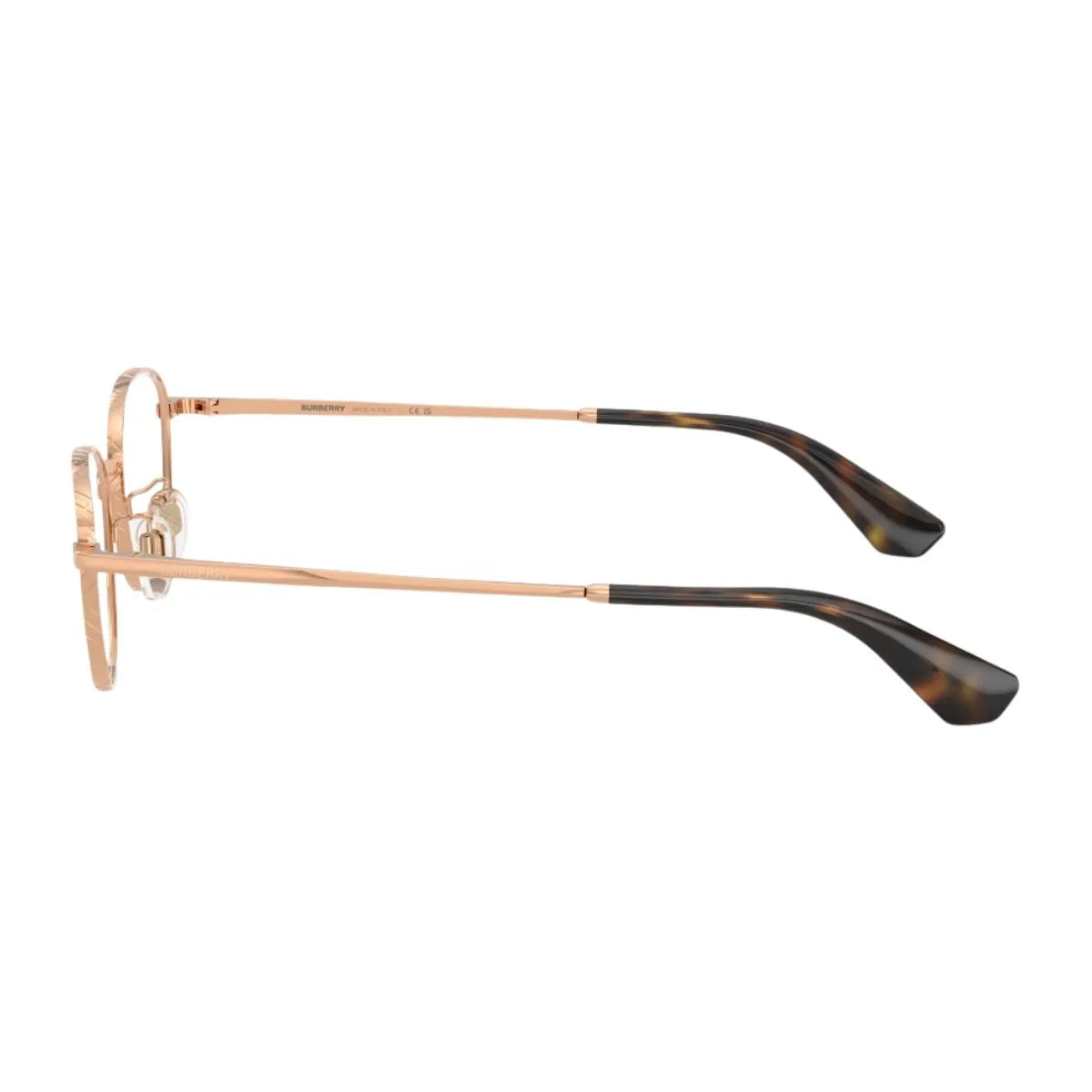 Luxury Burberry rose gold full frame eyeglasses B 1403-D 1337 at Optorium