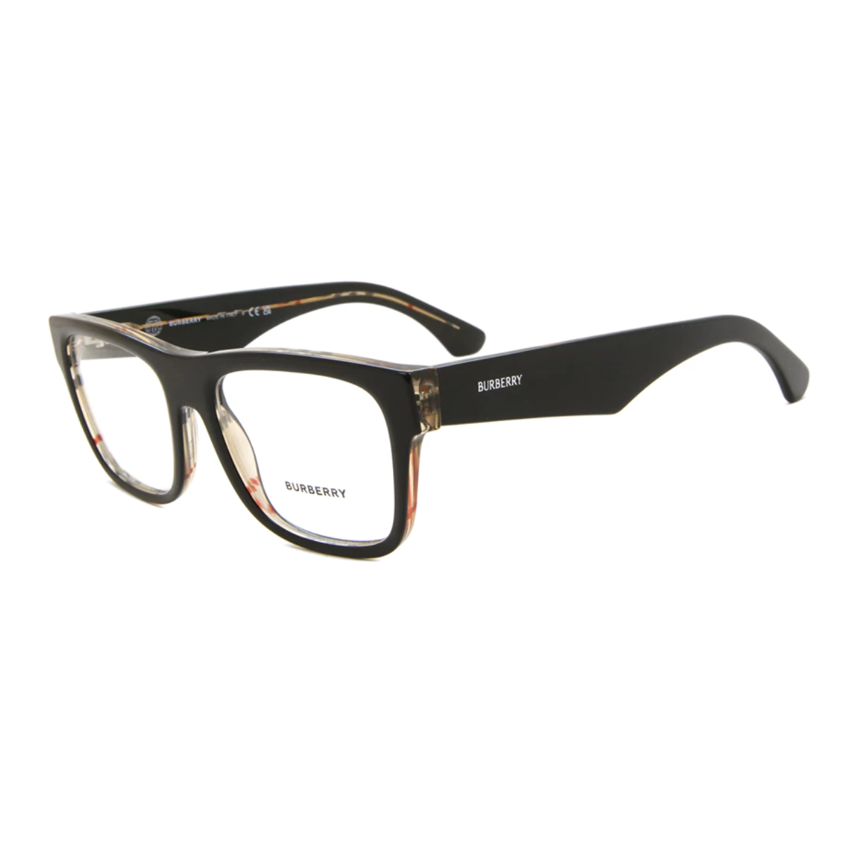 Elegant Burberry BE2411 4121 men fashion eyeglasses, combining comfort and iconic design | Optorium.